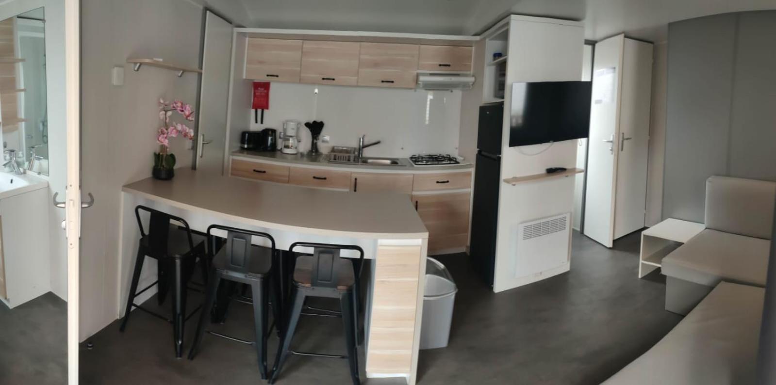 Mobilhome 6-8 Personnes Camping Les Viviers 4 Etoiles Cap Ferret Lège-Cap-Ferret 외부 사진